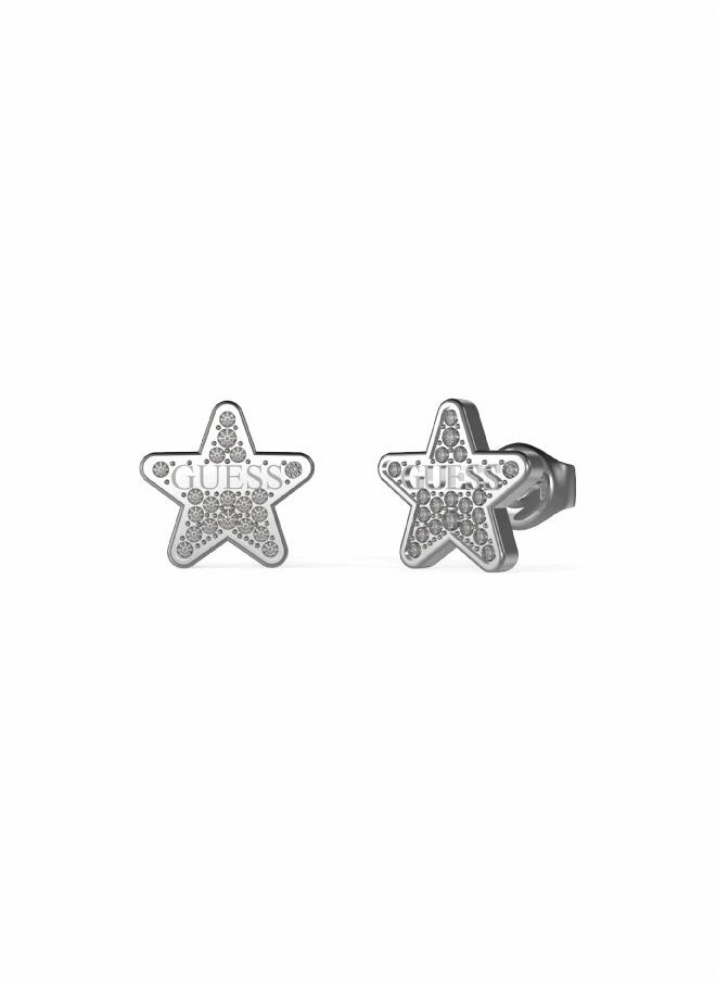 GUESS - Pave with G Logo Star Earring - Image 1