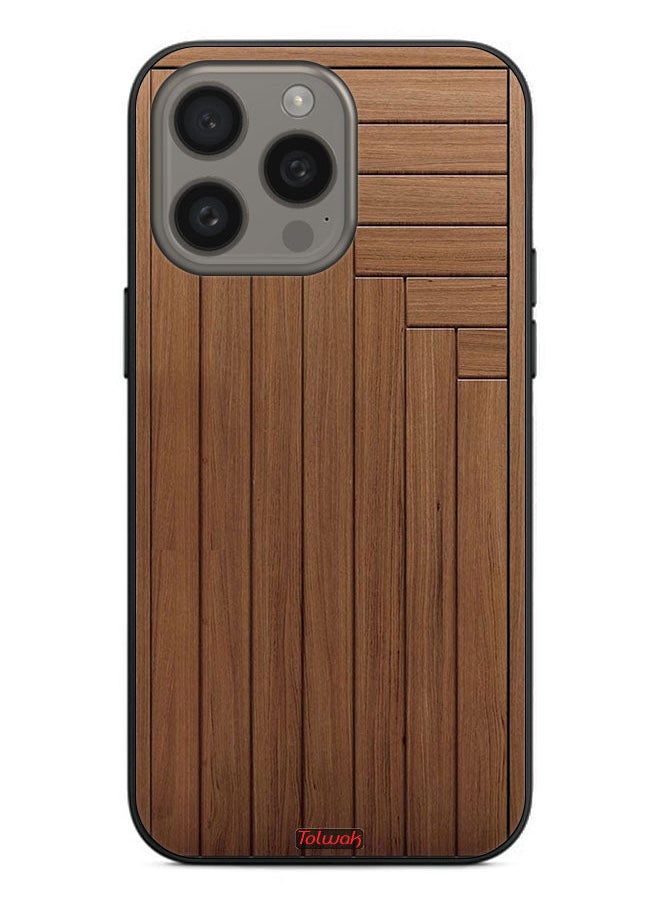 Tolwak - Apple iPhone 15 Pro Protective Case Cover Door Pattern - Image 1