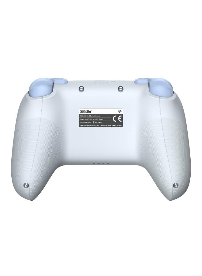 8بت دو وحدة تحكم بلوتوث 8Bitdo Ultimate 2C Hall Effect Joysticks مع أزرار L4/R4 قابلة لإعادة التعيين، تحكم في الحركة بستة محاور، اهتزاز Rumble ووظيفة Turbo لجهاز Switch/Switch 2 (أزرق) - Image 2
