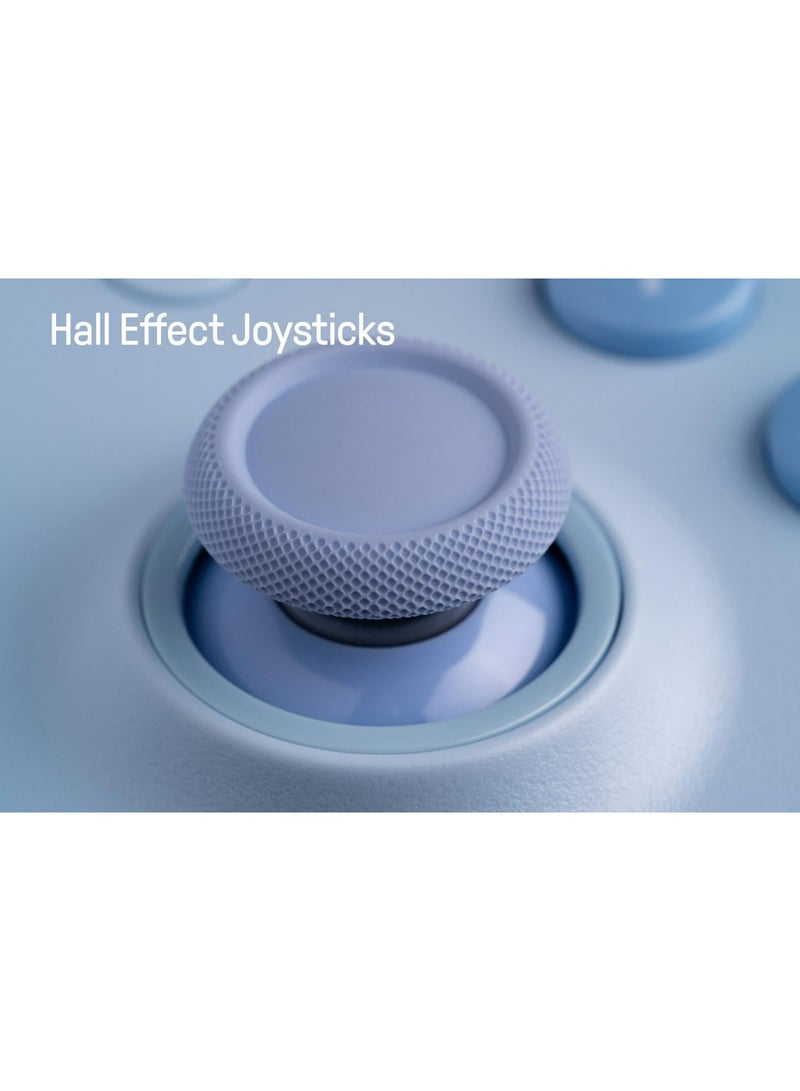 8بت دو وحدة تحكم بلوتوث 8Bitdo Ultimate 2C Hall Effect Joysticks مع أزرار L4/R4 قابلة لإعادة التعيين، تحكم في الحركة بستة محاور، اهتزاز Rumble ووظيفة Turbo لجهاز Switch/Switch 2 (أزرق) - Image 5