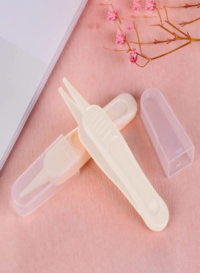 GSHLLO 6 Pcs Baby Nasal Tweezers Nose Cleaning Tweezers Infant Booger Pickers Removers Ear Cleaning Clips Care Tools for Baby - Image 5