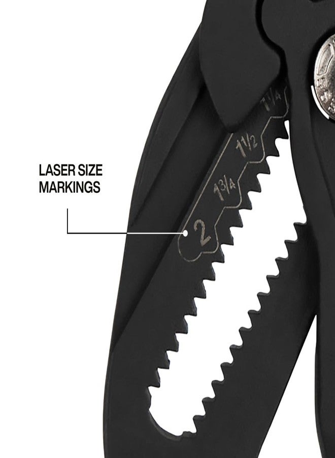 كلاين تولز مفتاح ربط كماشة مدمج D53110 من Klein Tools، مفتاح ربط كماشة متعدد الاستخدامات قابل للتعديل وعالي الرفع مع فكين ناعمين، 10 بوصات - Image 5