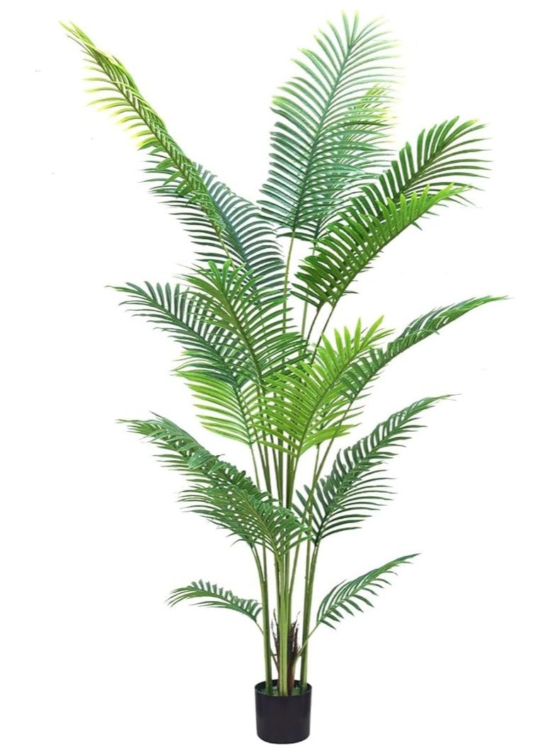 TYCOM Artificial Tree Fake Plants Fake Trees Faux Plants Indoor Realistic Plants for Office Home Room Store Decor Height 70 CM Areca Palm.  - Image 1
