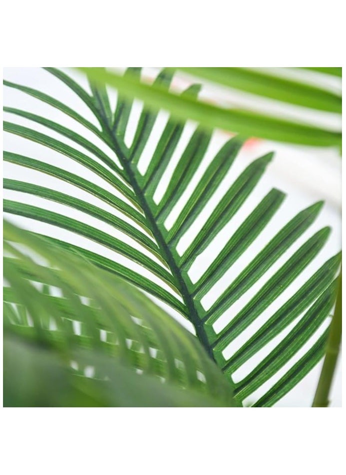 TYCOM Artificial Tree Fake Plants Fake Trees Faux Plants Indoor Realistic Plants for Office Home Room Store Decor Height 70 CM Areca Palm.  - Image 3
