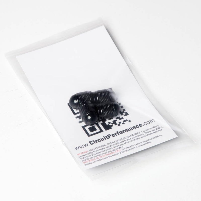 Circuit Performance أغطية صمامات الألمنيوم السوداء من سلسلة Circuit Performance VC4 - Image 5