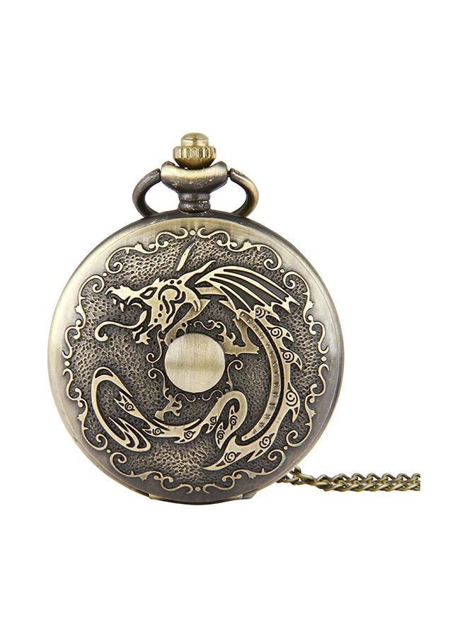 NIBEMINENT Fashion Chain Alloy Analog Pocket Watch 8177 - Image 1