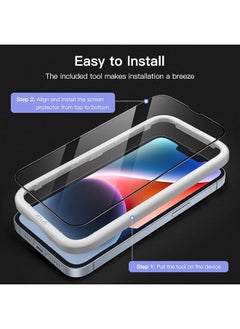 Full Coverage Screen Protector For Iphone 16E 2025 Iphone 14 6.1 Inch Black Edge Tempered Glass Film With Easy Installation Tool Case Friendly Hd Clear 3 Pack - pzsku/ZD20FED7424744FDAEC46Z/45/_/1740582817/dba0bbe4-4dc7-4b45-a794-4bb3ecca8487