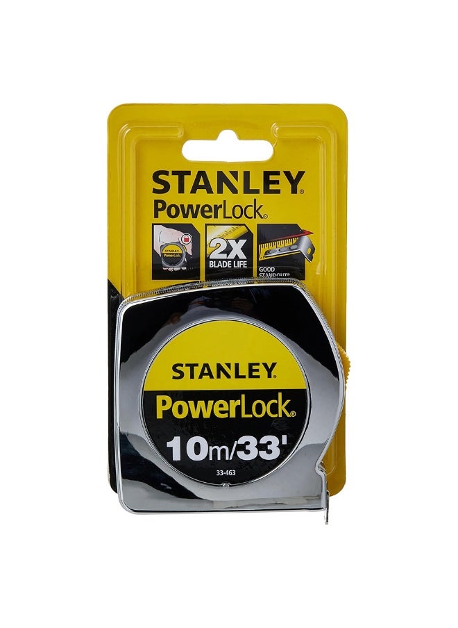 Stanley STHT33463-8 10m PowerLock Tape Measure with 25mm Blade Width  - Image 5