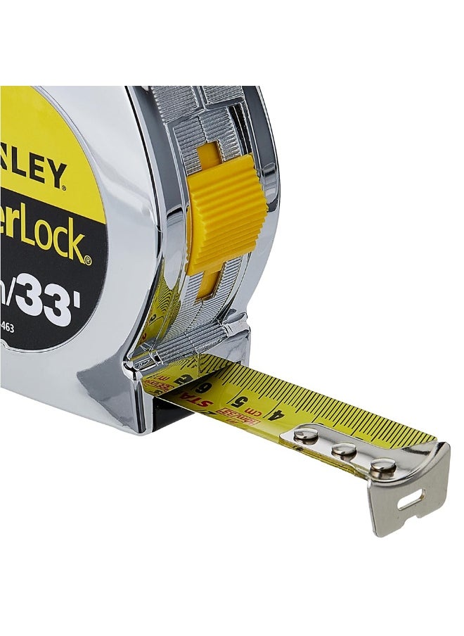 Stanley STHT33463-8 10m PowerLock Tape Measure with 25mm Blade Width  - Image 2