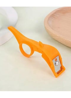 Fruit Peeler, Vegetable Peeler, Creative Peeler, Multifunctional Peeler, Potato Peeler, Ring Handle Orange Peeler, Kitchen Apple Peeler, Melon Peeler, Reusable Pear Peeler, Carrot Peeler, Kitchen Tools, Kitchen Supplies, Kitchen Gadgets