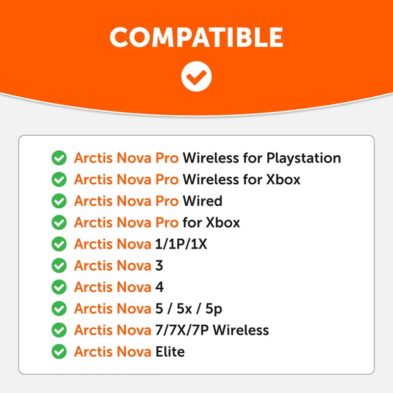 WC HeadbandZ Arctis Nova - Upgraded Silicone Headband for Arctis Nova Headsets by Wicked Cushions - Enhanced Flexibility, Comfort, and Style with Matching Earpad Designs| 90's Black - Image 2