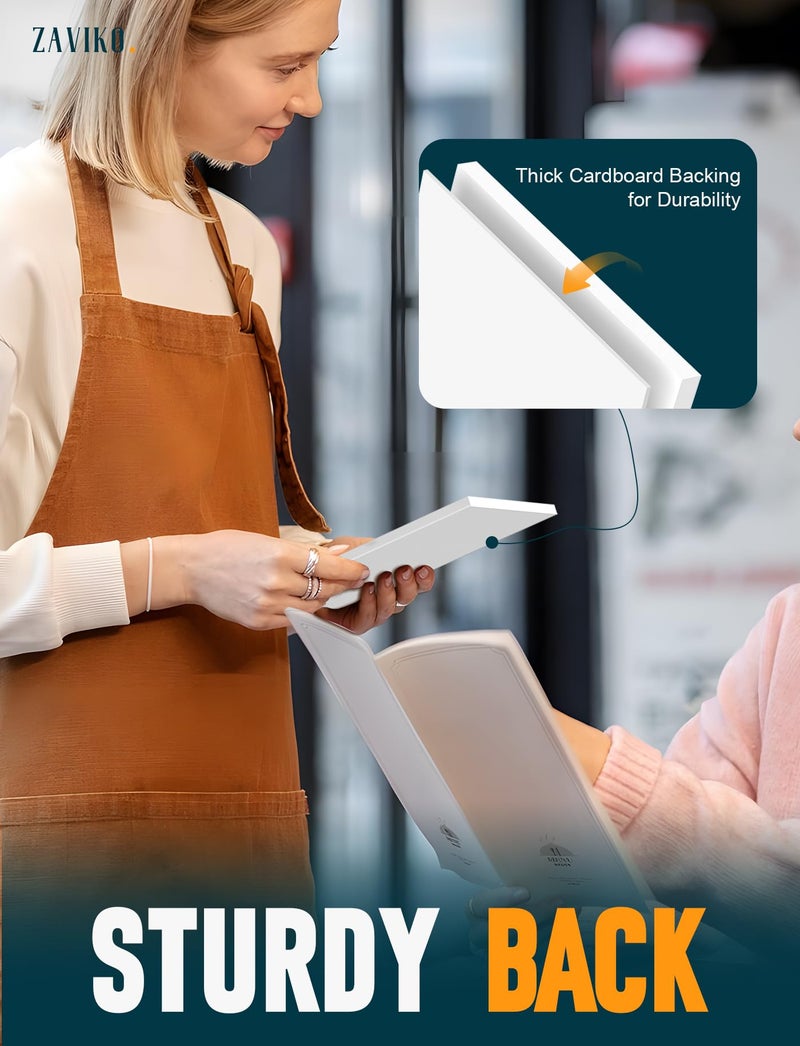 Zaviko Note Pads 4x6, 6 Pack Mini Blank Notepad 4x6, Small Notepads 4x6 Paper Pads, Scratch Pads 4x6 Small Pads of Paper, Memo Pads 4x6, White Server Note Pad Paper, Small Pocket Notebook 4x6, 50 Sheets/Pad - Image 4
