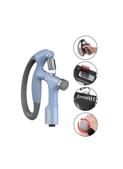 Adjustable Hand Grip Strength Fitness Heavy Duty Grip Grip with Reverse Finger Exerciser Grip Strength Wrist Extender Gym Arm Muscle Training Smart Counting