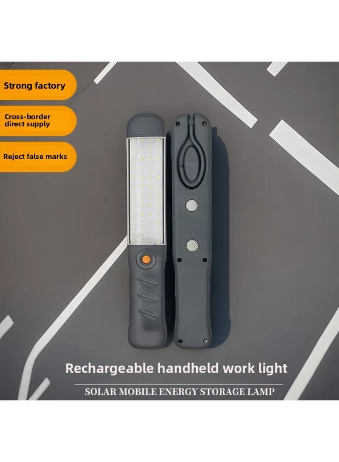 LED Super Bright Work Light Strong Magnetic Adsorption Suspension Charging Light Home Camping Stall Car Repair Work Light-Power:Led Handheld Work Light  - Image 1