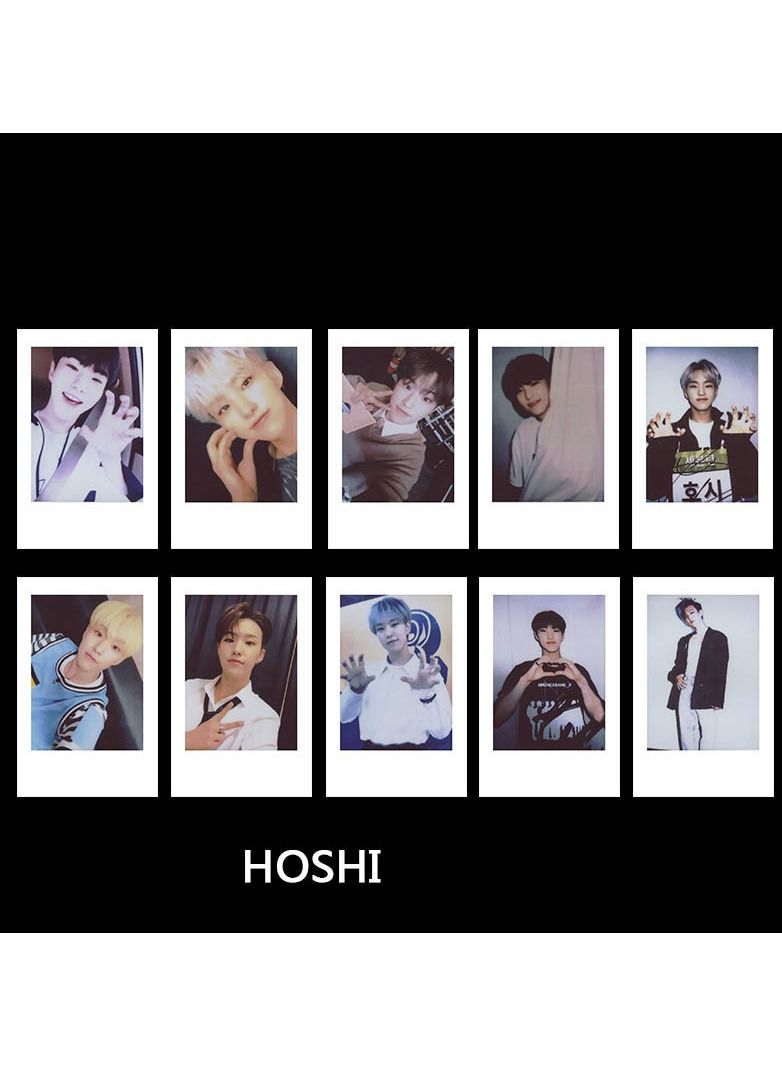 NIBEMINENT 130-Piece Seventeen Polaroid Card Photo Card Hand Tent White Frame Lomo Card - Image 2