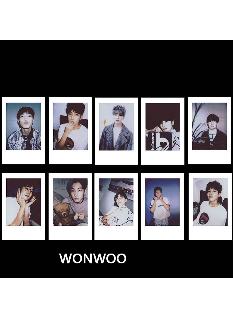 NIBEMINENT 130-Piece Seventeen Polaroid Card Photo Card Hand Tent White Frame Lomo Card - Image 3