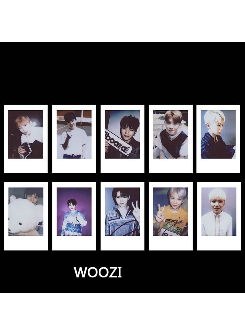NIBEMINENT 130-Piece Seventeen Polaroid Card Photo Card Hand Tent White Frame Lomo Card - Image 5