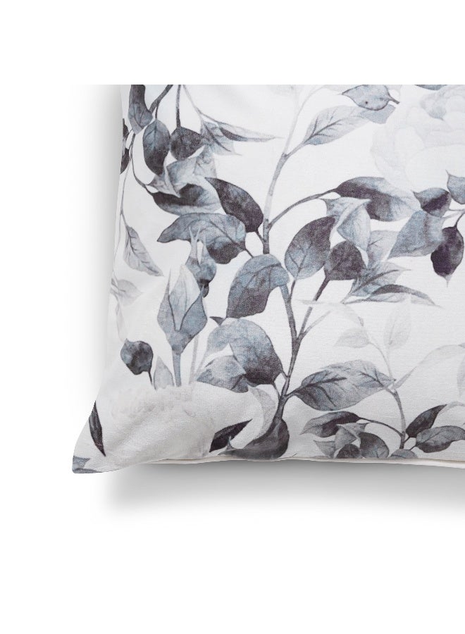 Pan Home Eslanda Velvet Printed Cushion Cover 45X45Cm - Grey - Image 4