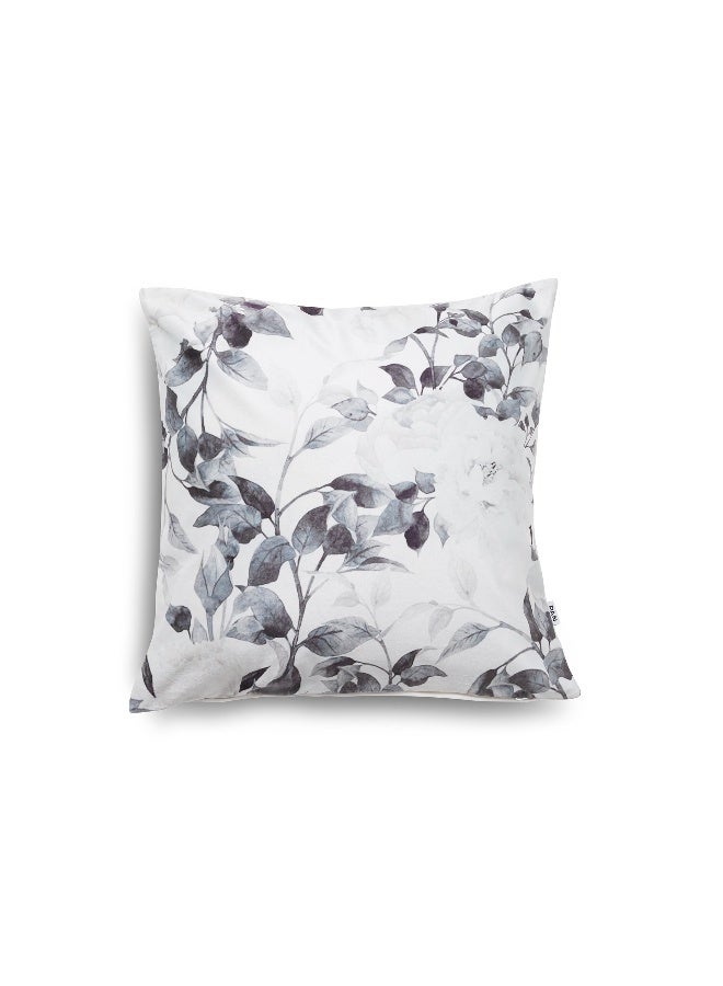 Pan Home Eslanda Velvet Printed Cushion Cover 45X45Cm - Grey - Image 1