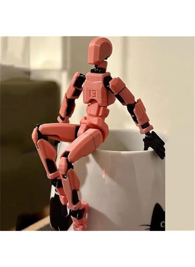 13 Action Figure, T13 Action Figure 3D Printed Multi-Jointed Movable, Lucky 13 Action Figure, 13 Action Figure Dummy 13 Action Figure, Hand Painted Figure, Desktop Decorations Game Gifts (9 Pack Set