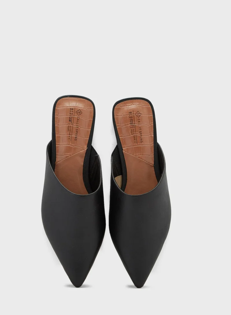 CALL IT SPRING Effortless Pointed Slip Ons
