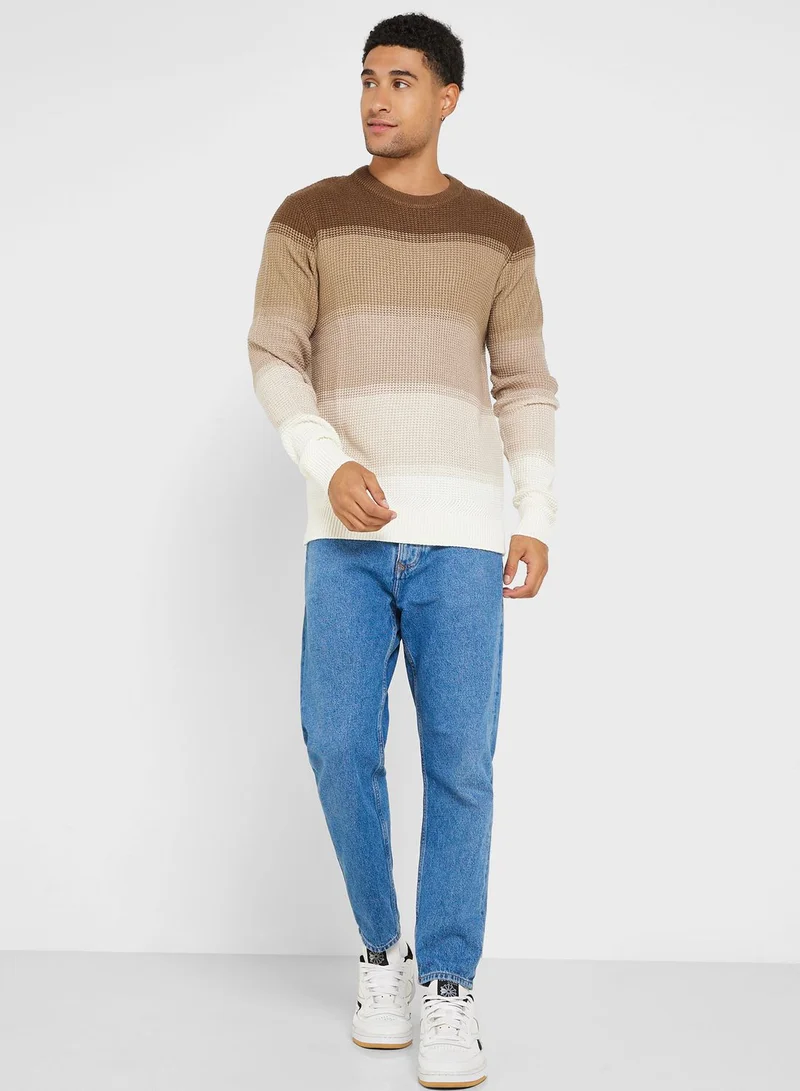 JACK & JONES Digital Camo Print Sweatshirt