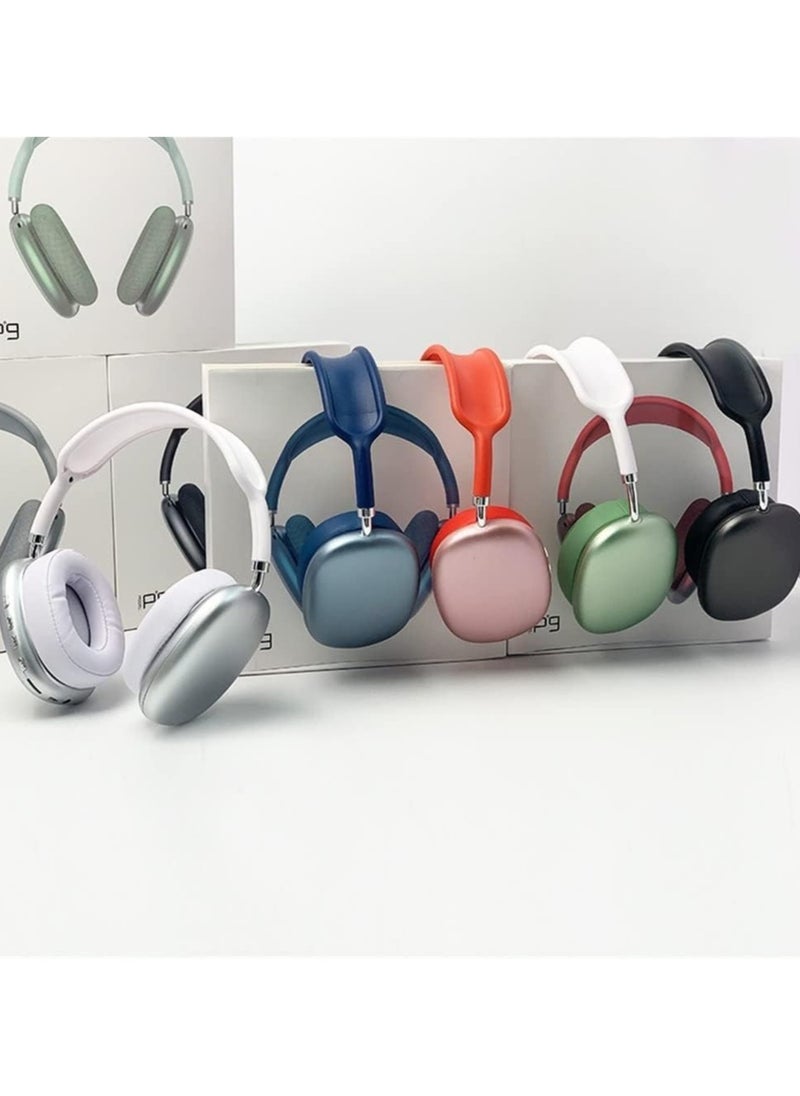 BSNL - P9 Bluetooth Over-Ear Headphones Space Black - Multicolor - Image 1