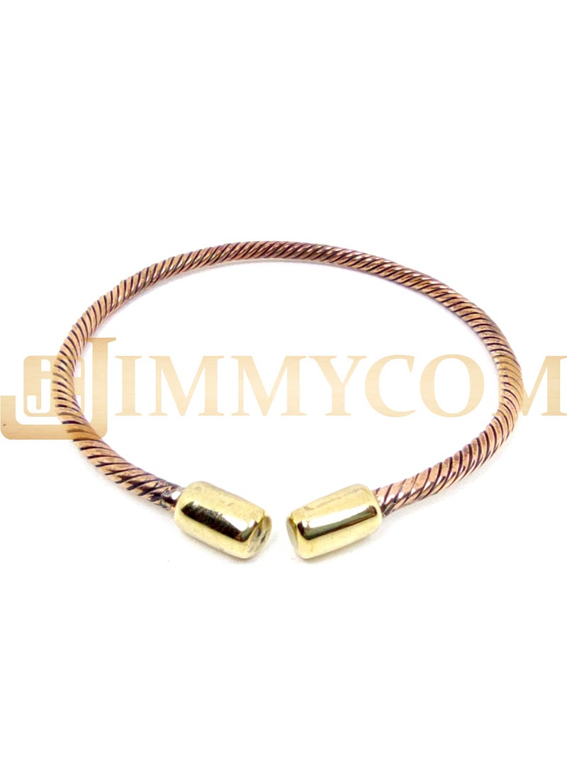 JC jimmycom Copper Cuff Bracelet,Twisted Copper,Bracelets For Men,Bracelets For Women,Bracelets,Jewelry for Men, Jewelry for Women,Bangles For Women,Bangles For Men,Bangles  - Image 3