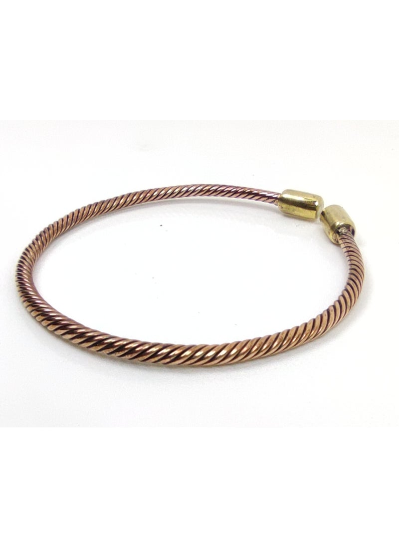 JC jimmycom Copper Cuff Bracelet,Twisted Copper,Bracelets For Men,Bracelets For Women,Bracelets,Jewelry for Men, Jewelry for Women,Bangles For Women,Bangles For Men,Bangles  - Image 5