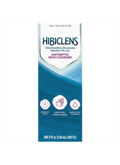 hibiclens Antimicrobial/Antiseptic Skin Cleanser 8 Fluid Ounce Bottle for Antimicrobial Skin Cleansing  - Image 1