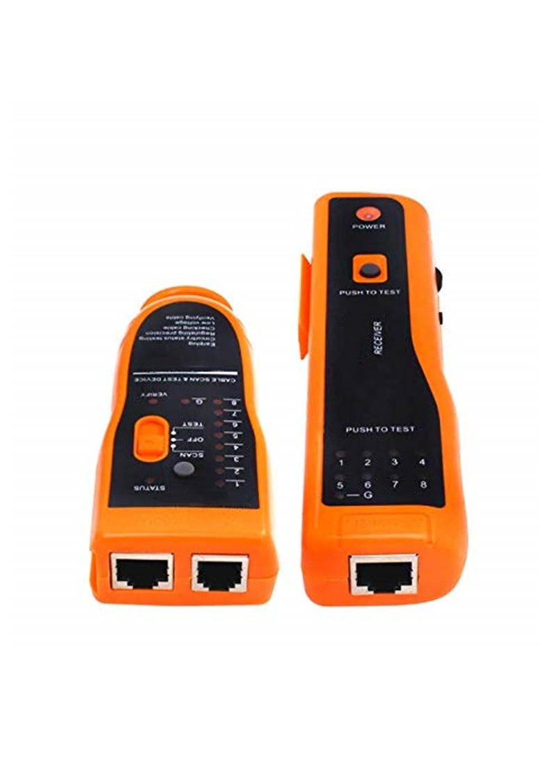 UTP STP Cat5 Cat6 RJ45 LAN Network Cable Tester Line Finder RJ11 Telephone Wire Tracker Tracer Diagnose Tone Kit XQ-350 - Image 3