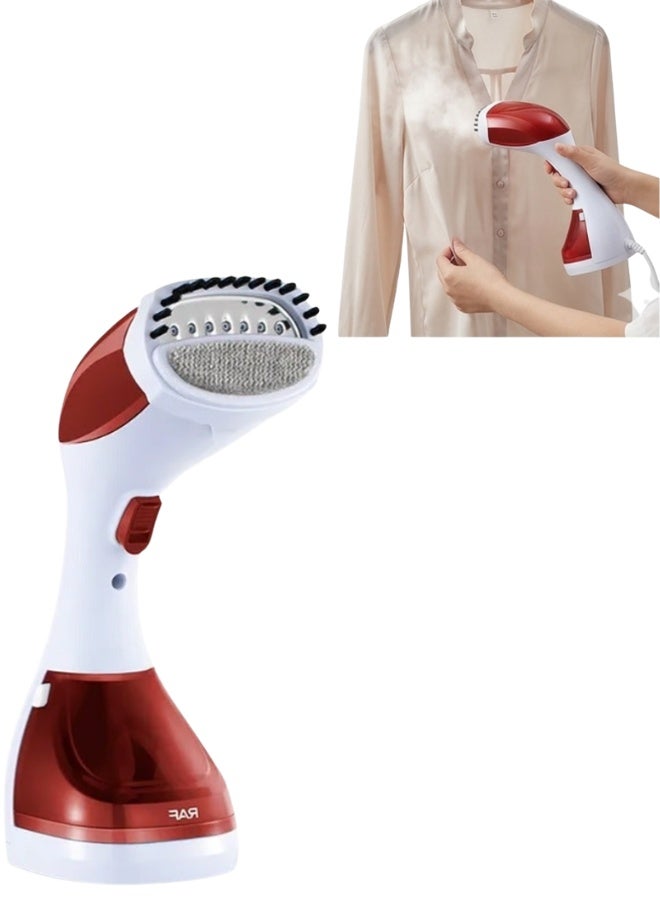 RAF Portable Garment Steamer 1100W – Lightweight Clothes Steamer with 200ml Water Capacity, Quick Heat-Up, Safe for All Fabrics, Ideal for Travel and Daily Use - Image 1