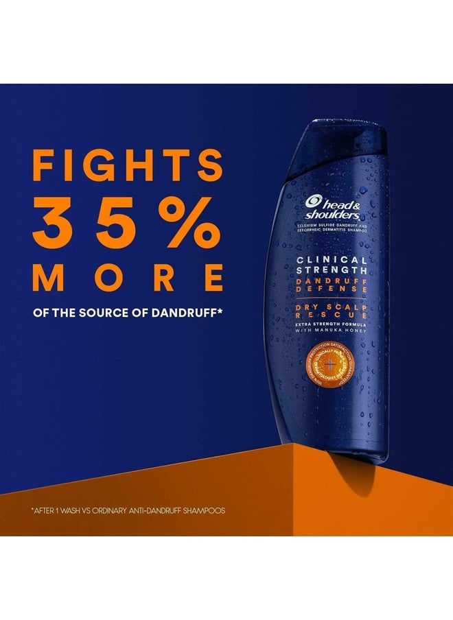 Head & Shoulders - (Pack of 2) Head & Shoulders Clinical Strength Dandruff Defense 2x400mL - Image 1