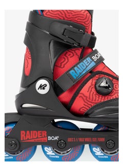 K2 Skates RAIDER BOA RED,BLUE  - Image 2