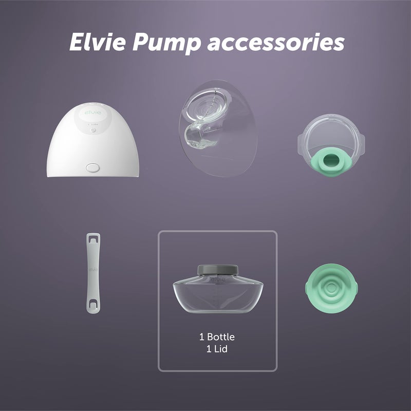 Elvie Pump - Breastmilk Storage Bottles - BPA Free - Breast Feeding Essentials - 3 Pack - Image 5