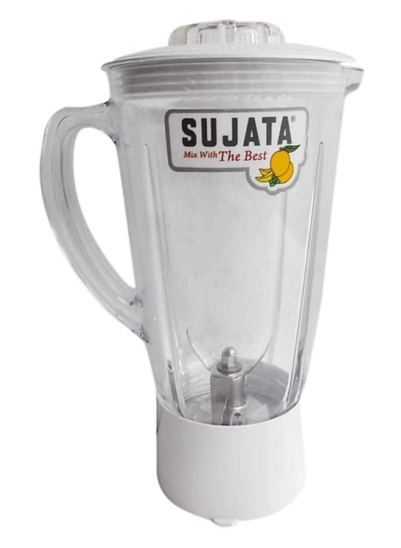 SUJATA Sujata Blender Plastic Jar, 1750 ml, (White) 