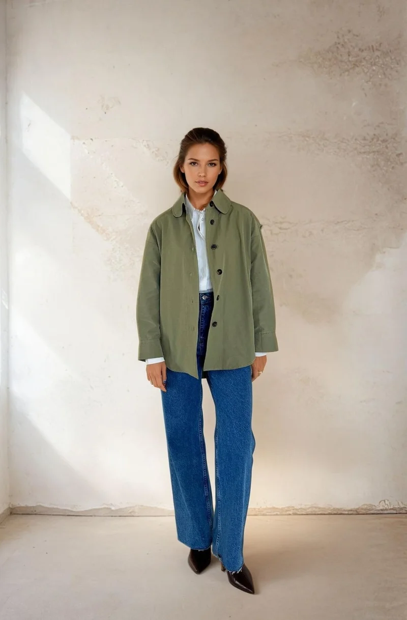 Touche Windbreaker Detail Jacket