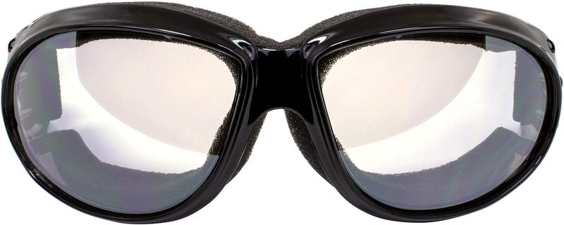 Global Vision نظارات جلوبال فيجن إليمناتور مع عدسات شفافة، وعدسات قيادة، وعدسات مرآة صفراء - Image 2