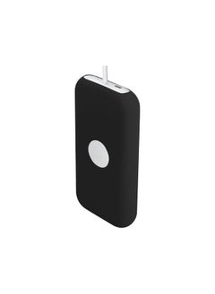 Battery Case for Apple Vision Pro Accessories, Anti-Scratch Soft Silicone Battery Protective Cover with Keychain and Lanyard Strap, Portable Battery Holder for Travle Outdoor