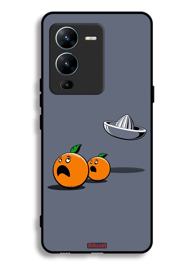 Tolwak Vivo V25 Pro 5G Protective Case Cover Minimalism Digital Art Humor - Image 2