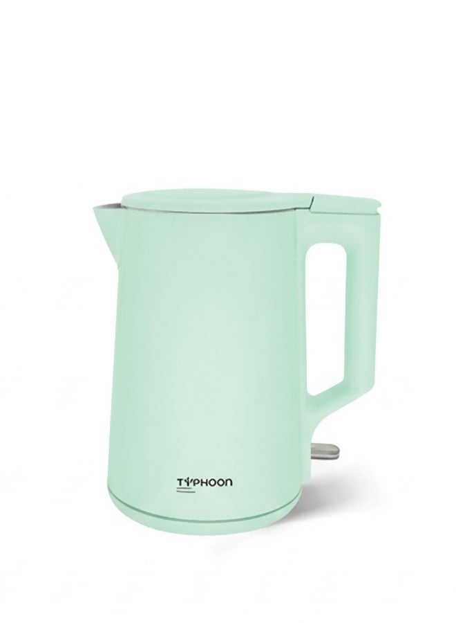 Typhoon Electric Kettle - 2000 Watts - 1.8 Liters - TY-01-009 G - Green - Image 1