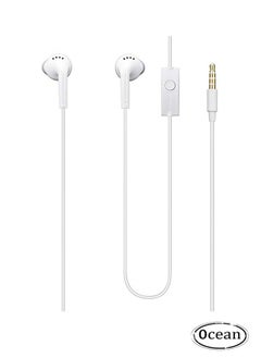 ​​​​In-Ear Headphone 3.5mm Wired Earphone for Samsung, Built-in Microphone No Need Bluetooth, Suitable for Samsung Galaxy Ace S5830/Galaxy Note2 Etc Samsung Device ​and Other Android Phones, White