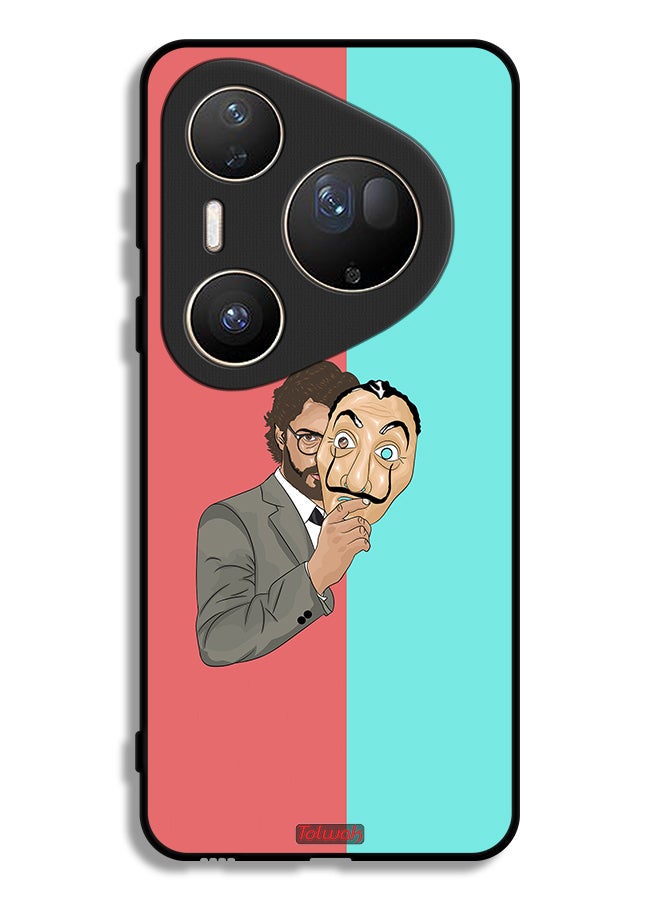 Tolwak Huawei Pura 80 Ultra Protective Case Cover The Professor Art - Image 1