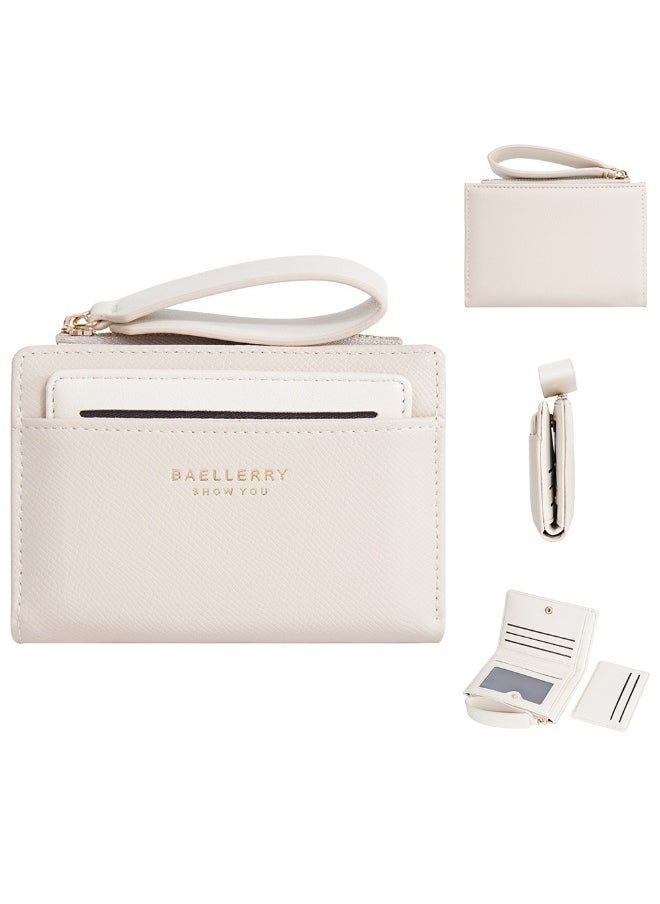 baellerry Korean Women's Purse Short Zipper Fashion Advanced Sense Wallet Multi-card Bag Female  - Image 1