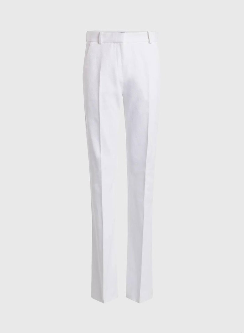 CALVIN KLEIN Relaxed Bootcut Trousers - Image 5