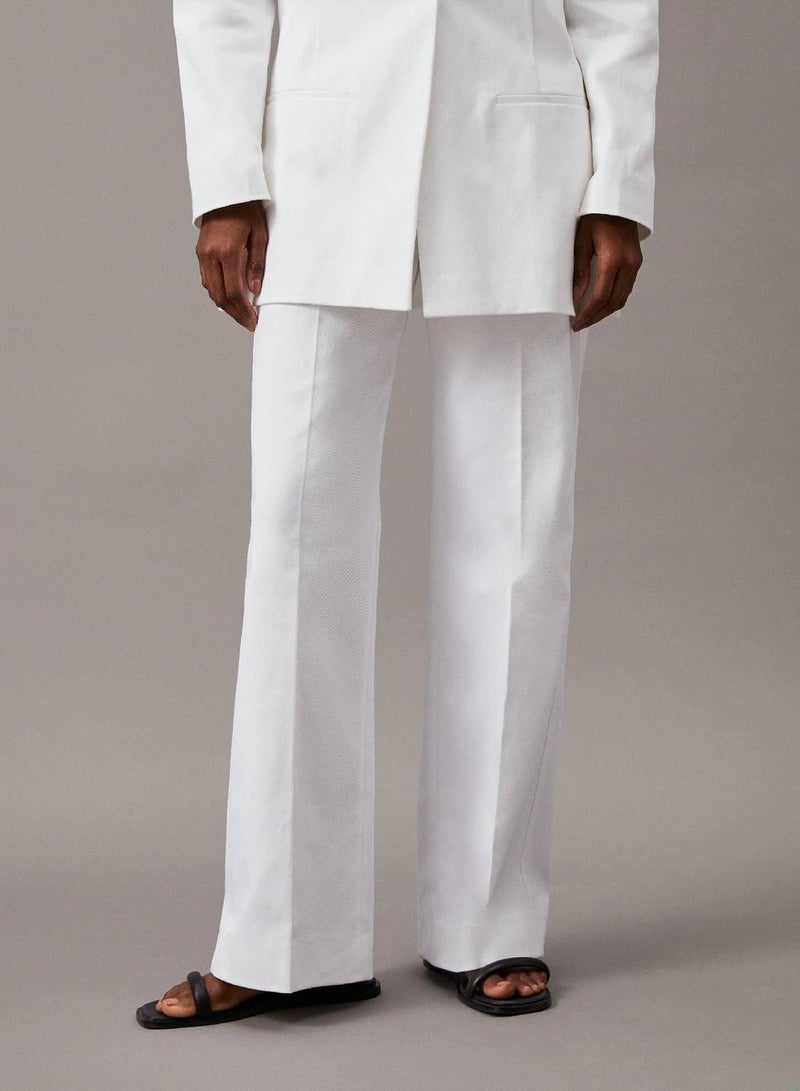 CALVIN KLEIN Relaxed Bootcut Trousers - Image 1