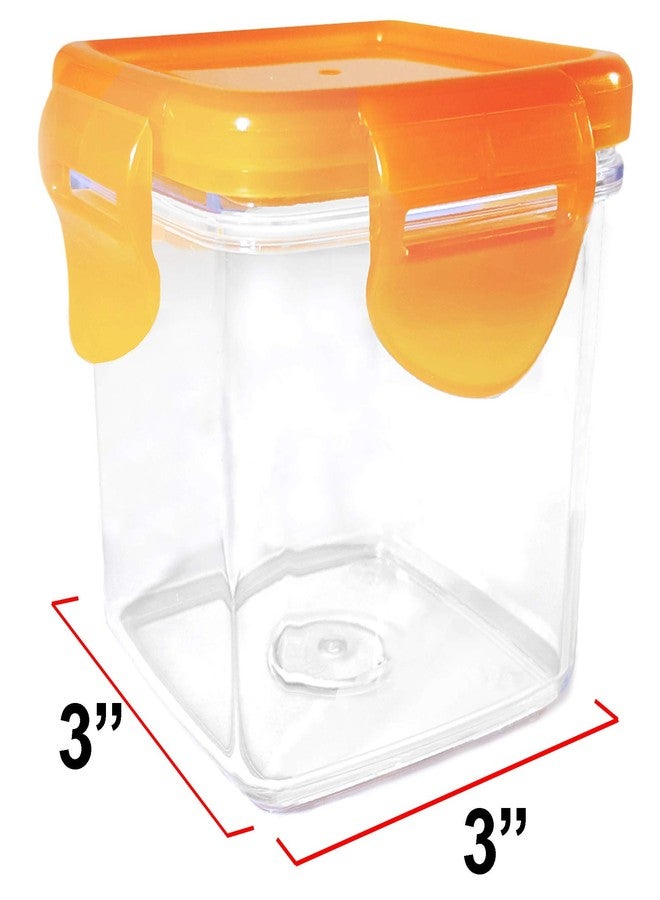 Nutrichopper Transparent Container 2-Pack with Airtight Locking Lid, Dishwasher Safe, Food Grade Transparent Acrylic As Seen On TV - Image 4