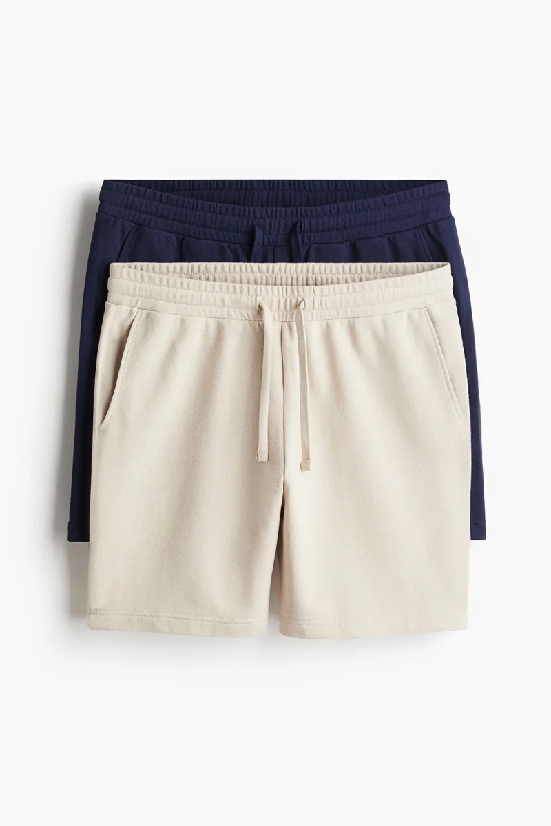 H&M 2-pack Regular Fit sweatshorts