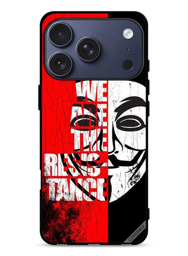 Covernex Apple iPhone 17 Pro Protective Case Cover We Are The Resistance - Image 1