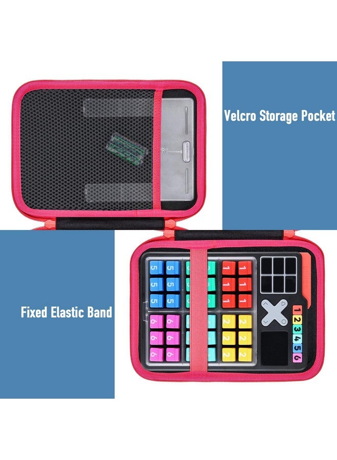 Aenllosi Hard Carry Case Compatible with GiiKER Smart Sudoku Puzzle Games,Protective Organizer for Replacement Block & Batteries (Case Only)